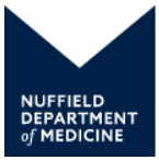 Nuffield Department of Medicine Logo