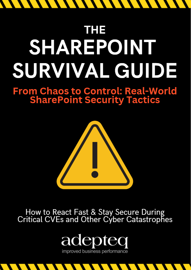 The SharePoint Survival Guide Critical CVE July 2025